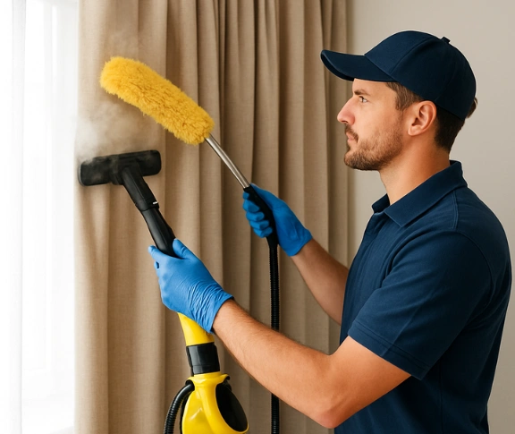 Trusted blind cleaning technician Matty Curtain Cleaning rouse-hill-nsw QLD