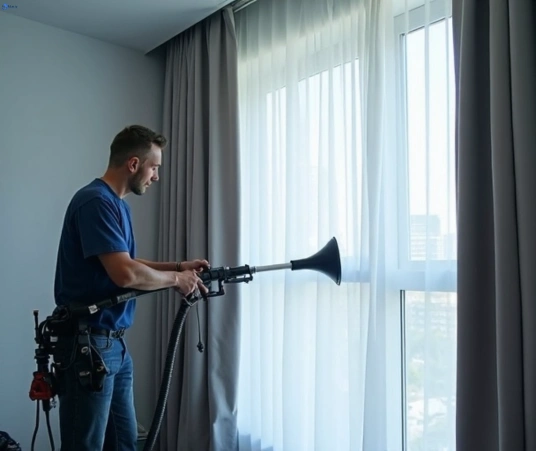 Professional drapes cleaning process tools Matty Curtain Cleaning rouse-hill-nsw